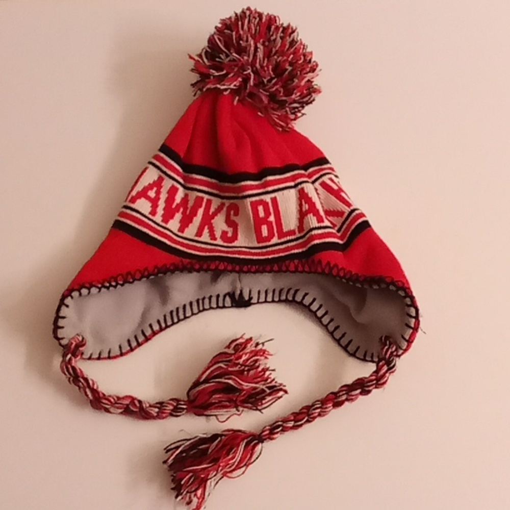 NHL Official Licensed Product Black Hawks Sz 8-20 Boys red-white-black colors